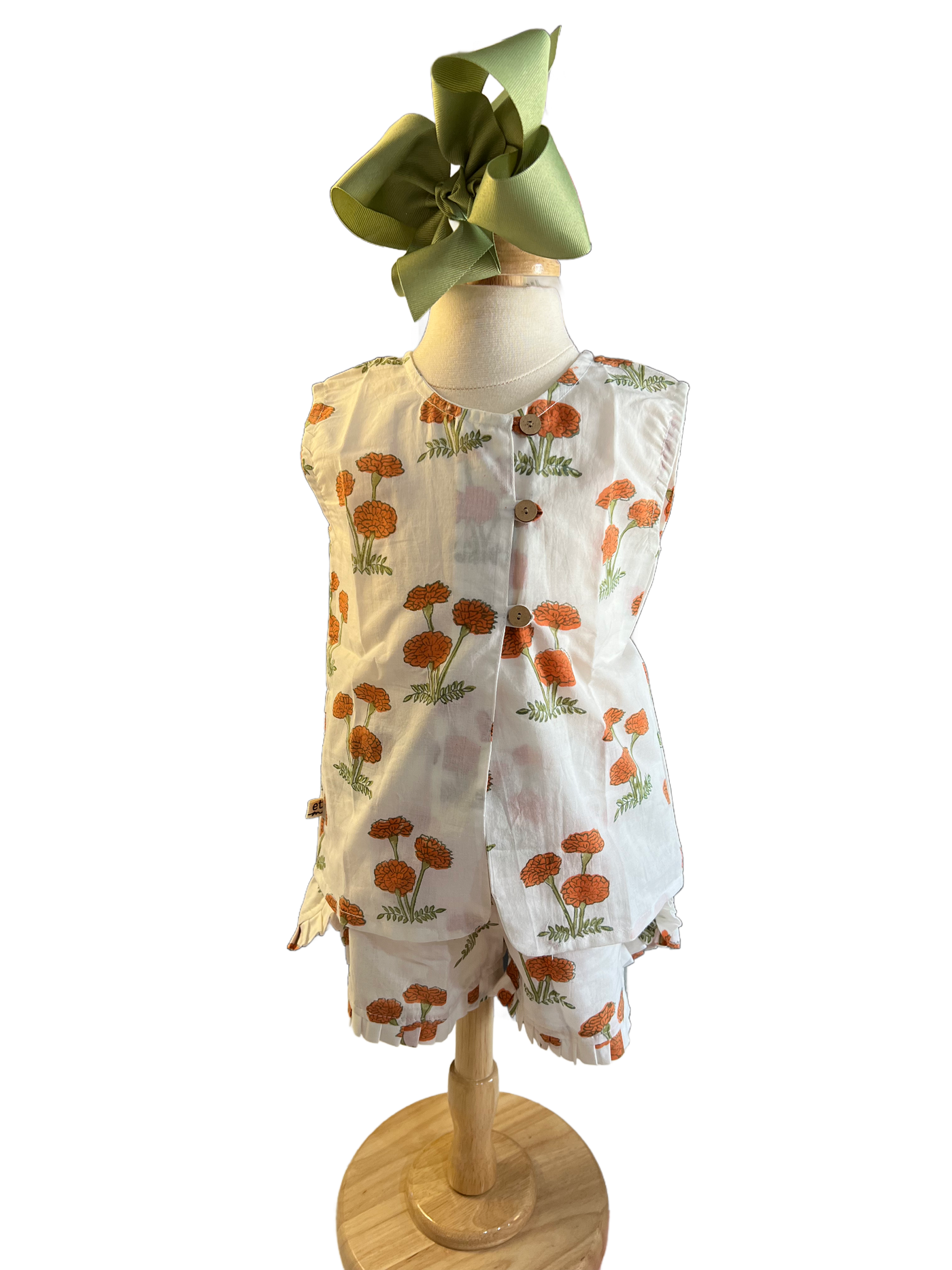 Marigold Kimono Top & Short Set