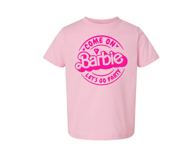 Come On Barbie Youth Graphic Tee