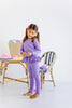 LS Quilted  Love You Back Top Palisades Purple