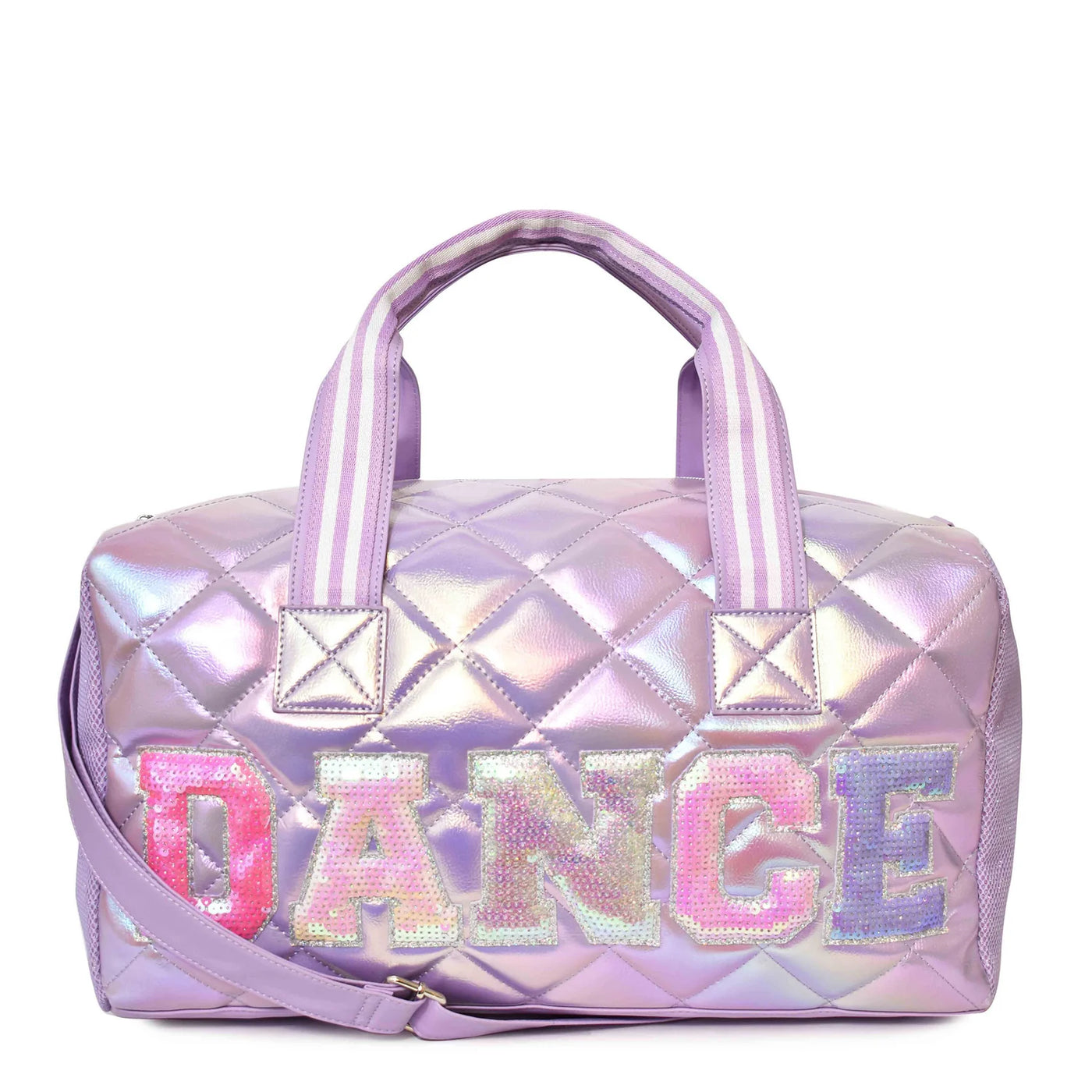 Dance Quilted Duffel Bag - Orchid