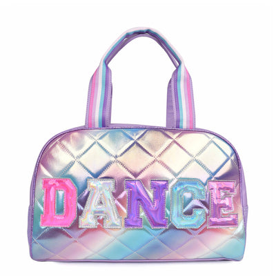 Dance Quilted Duffel Bag B - Orchid