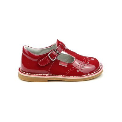 Ruthie Stitched MJ Patent Red