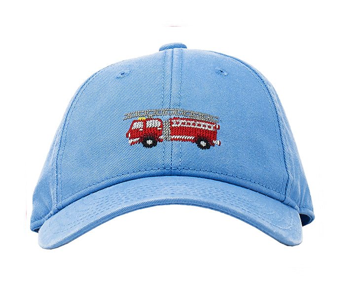 Fire Truck on Light Blue Hat