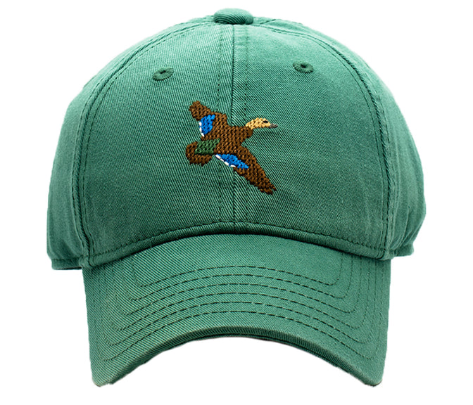 Duck on Moss Green Hat