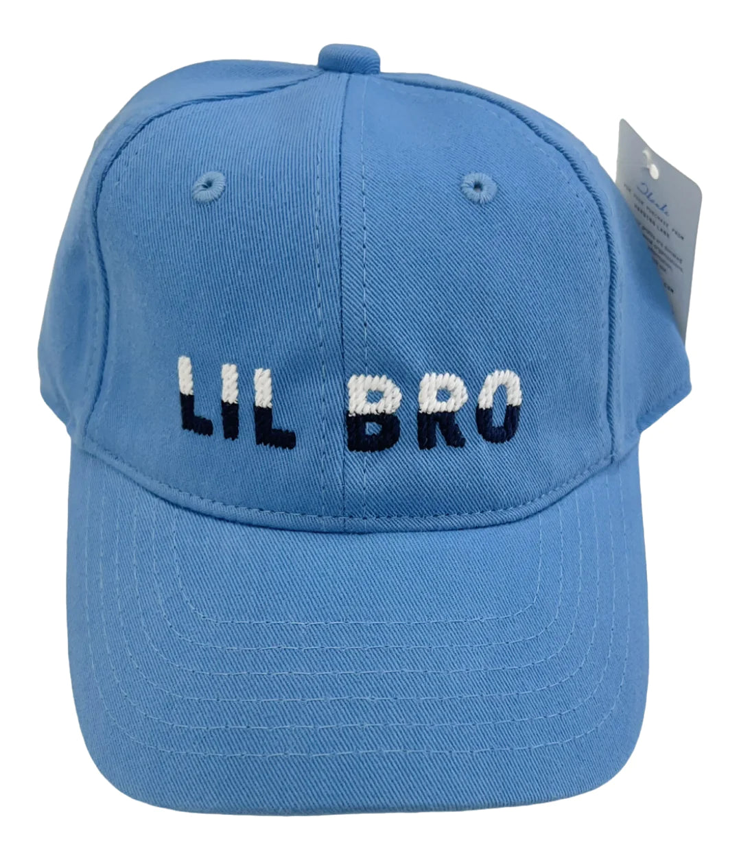 Lil Bro on Light Blue Hat