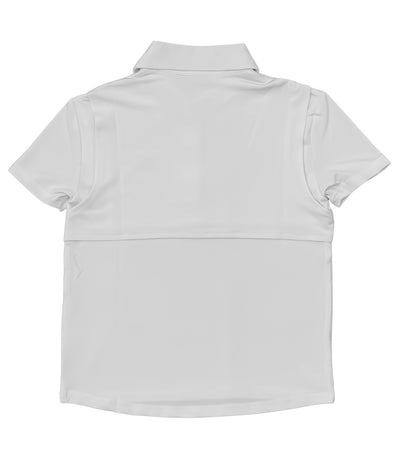 Offshore Performance Solid Polo White