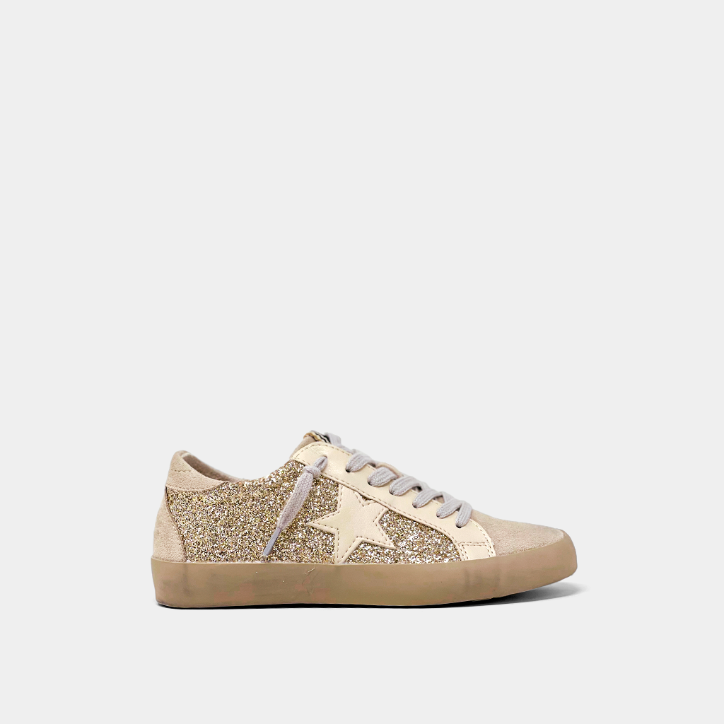 Paula Sneaker- Sterling Glitter main image 1