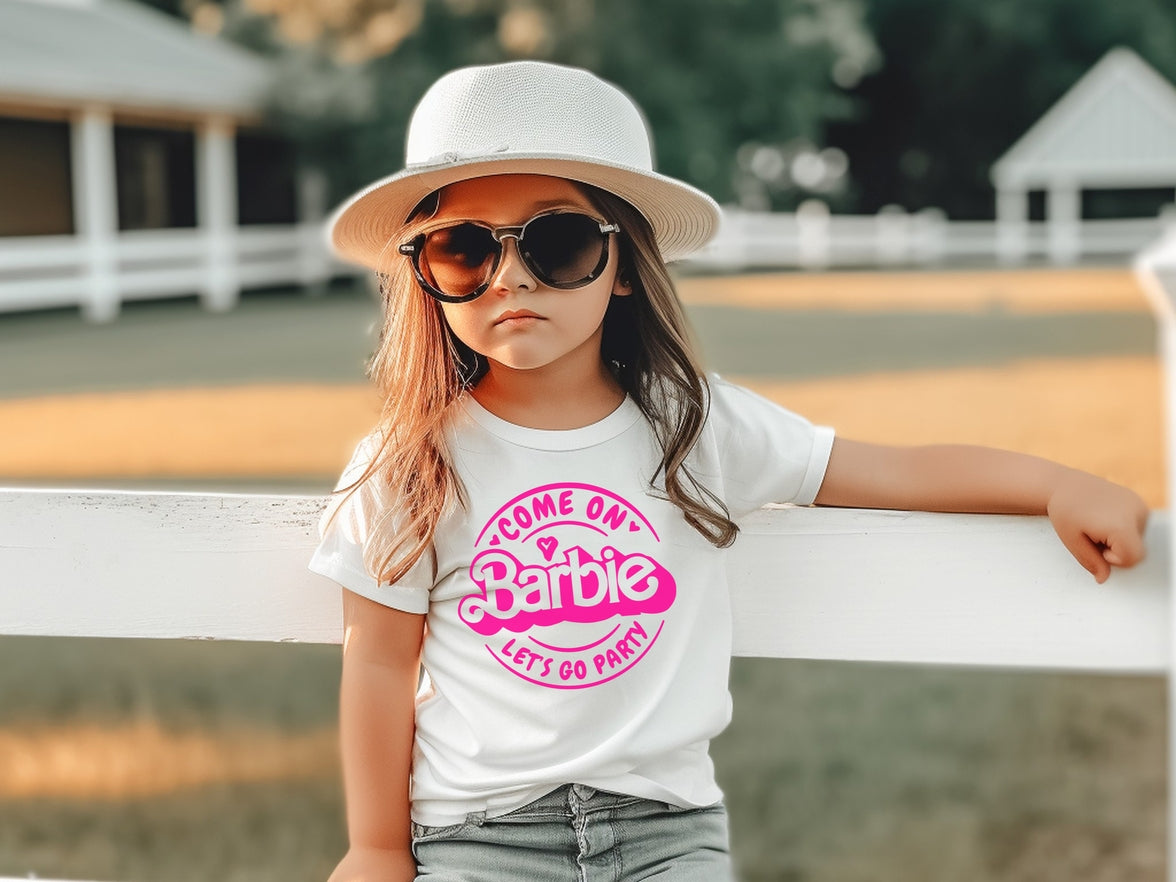 Come On Barbie Youth Graphic Tee
