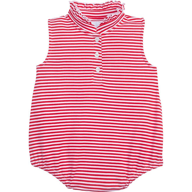 Sleeveless Hastings Bubble Red Stripe