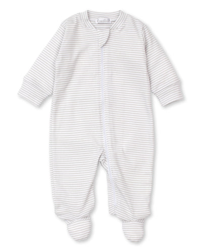 Kissy Stripes Footie with Zip - 3 Options