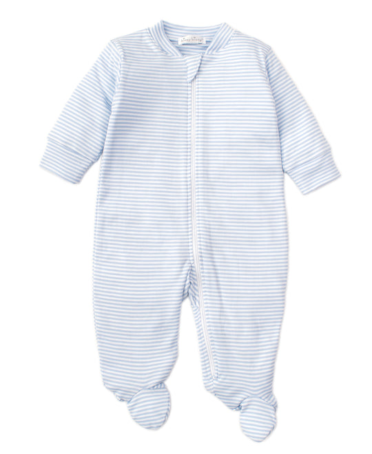 Kissy Stripes Footie with Zip - 3 Options