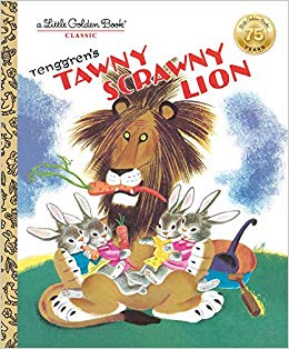 Tawny Scrawny Lion