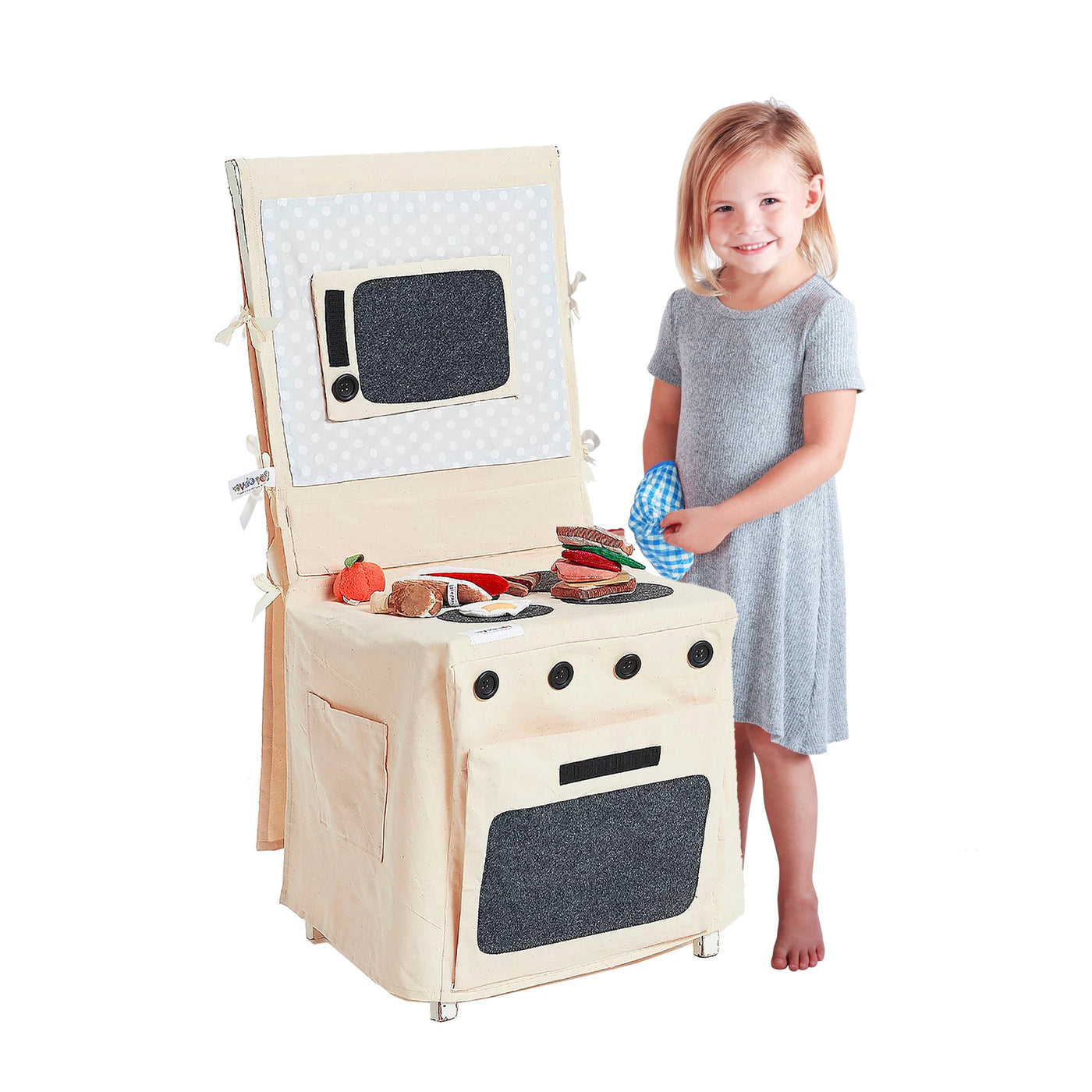 PopOhVer Stove Set Deluxe Playset