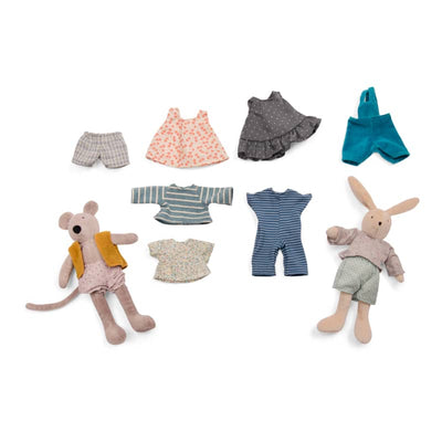 Suitcase -Rabbit & Mouse Wardrobe