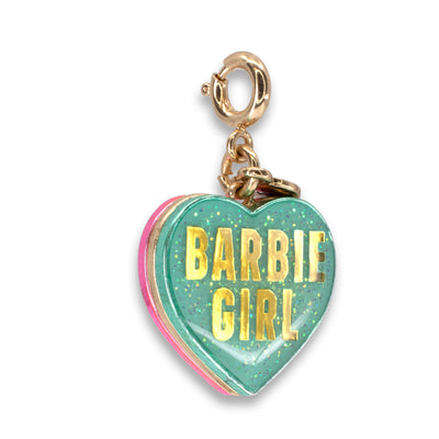 Charm It! Gold Barbie Heart Charm