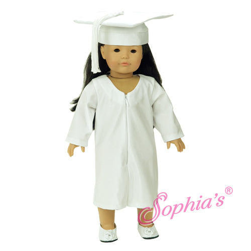 18" Doll Graduation Cap w/ Tassel & Gown Set
