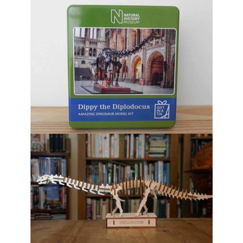 Dippy The Diplodocus In A Tin