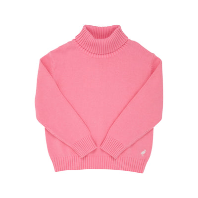 Townsend Turtleneck Sweater-Hampton's Hot Pink/PBP