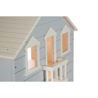 Orchard Cottage Wooden Dollhouse and Furniture Set