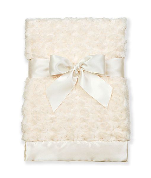 Swirly Snuggle Blanket - Cream
