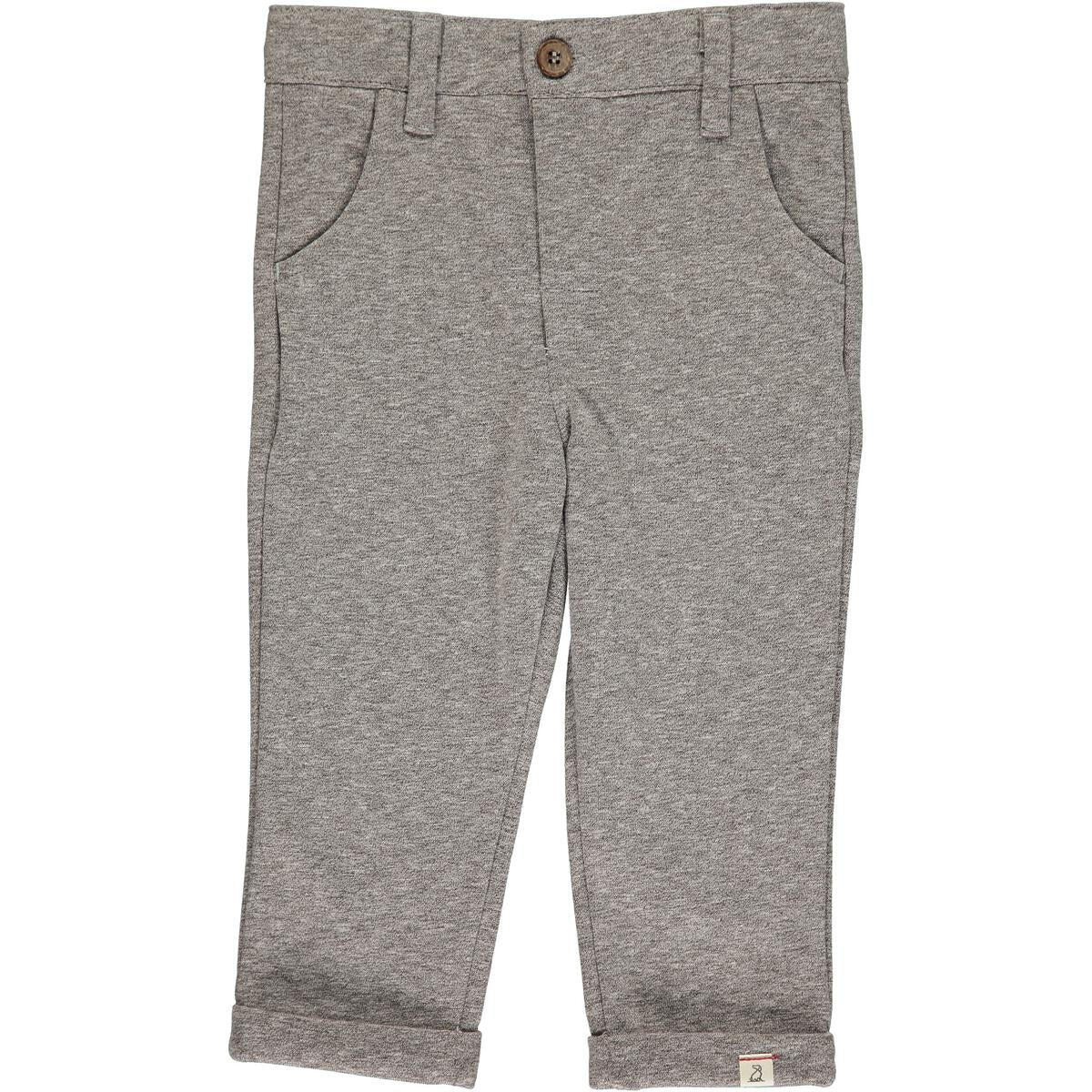 Gray Jonathan Jersey Pants