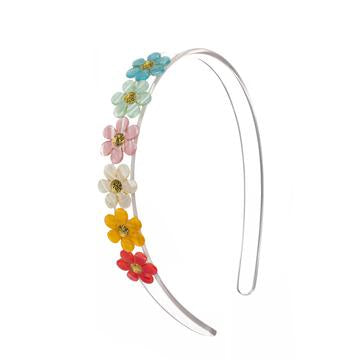 Centipede Daisies Pearl Pastel Shades Headband