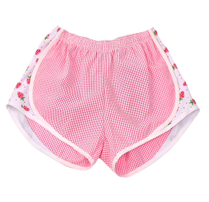 Track Shorts Strawberry Sides