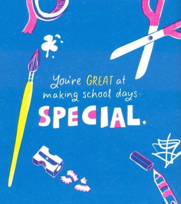 Teacher, I Made You A Book