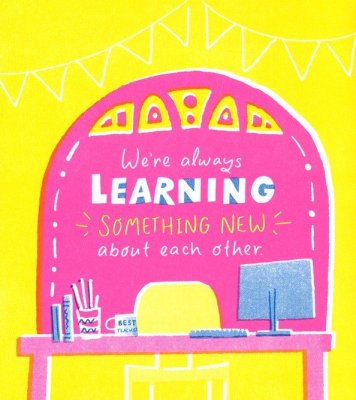 Teacher, I Made You A Book