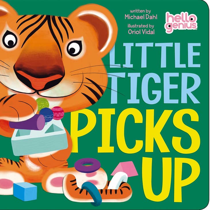 Little Tiger Picks Up Board Book