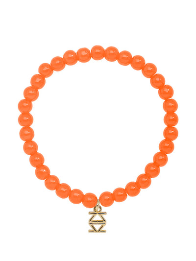 Small Glass Bead Stretch Bracelet  (Various Colors)