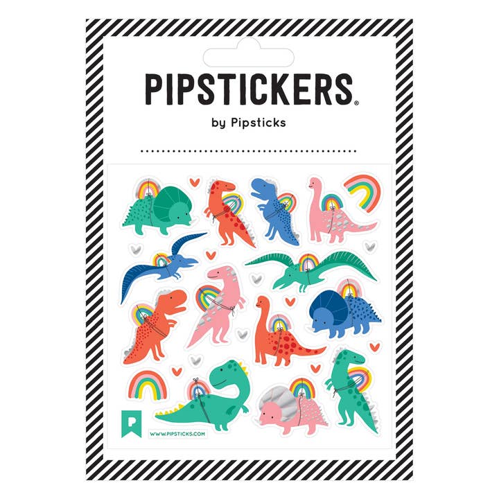 Dinos Rainbows Stickers Oh My!