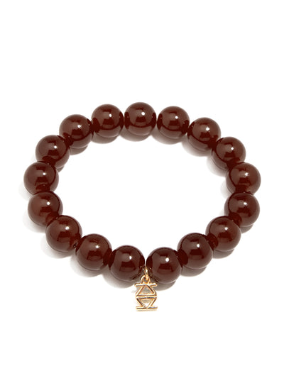 Glass Bead Stretch Bracelet - Various Colors