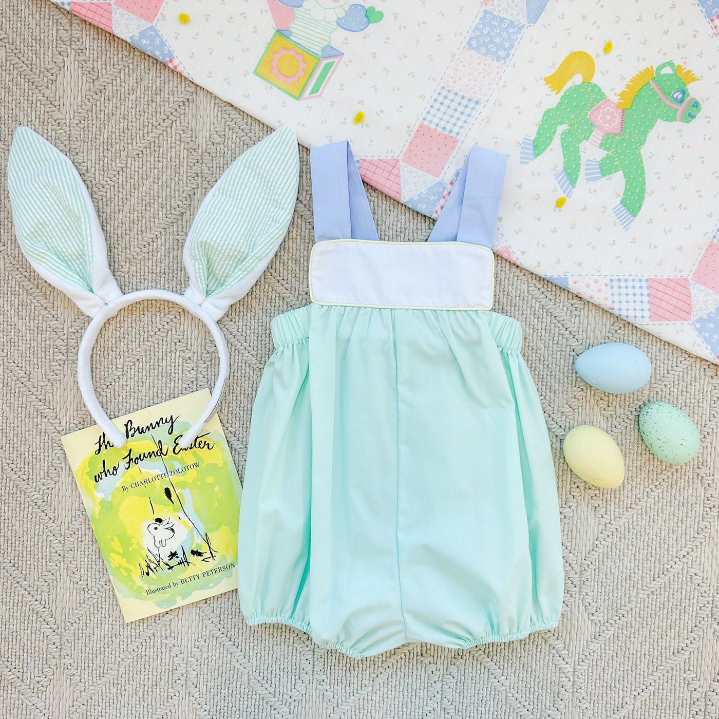 Samprey Sunsuit Sea Island Seafoam