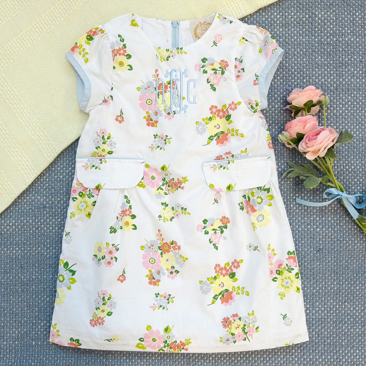 Bett's Bow Dress Biltmore Blooms