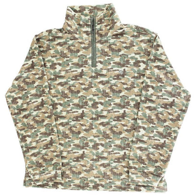 Performance Half Zip Camo