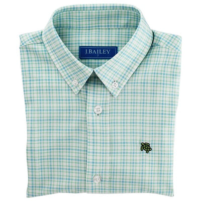 Performance Roscoe Button Down Lagoon