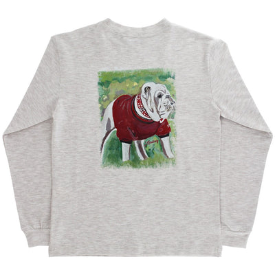 LS Logo Tee Dogs on Oatmeal