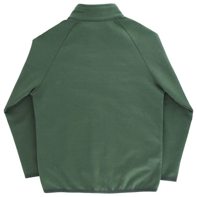 Quilted Bomber Jacket Green