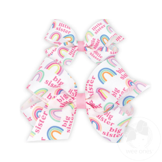 Big Sister/Little Sister Hair Bow Set