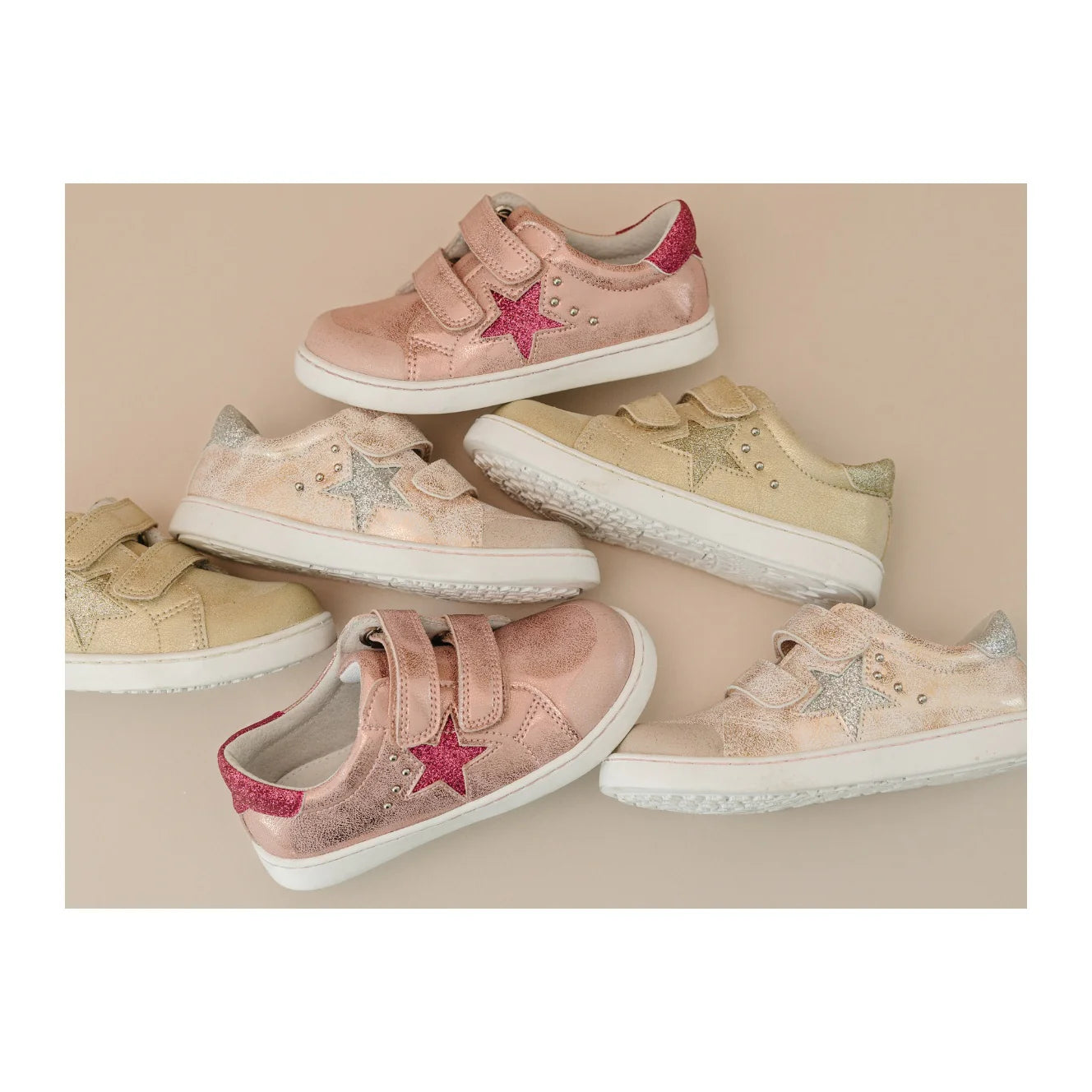 Lani Star Studded Sneaker Pink