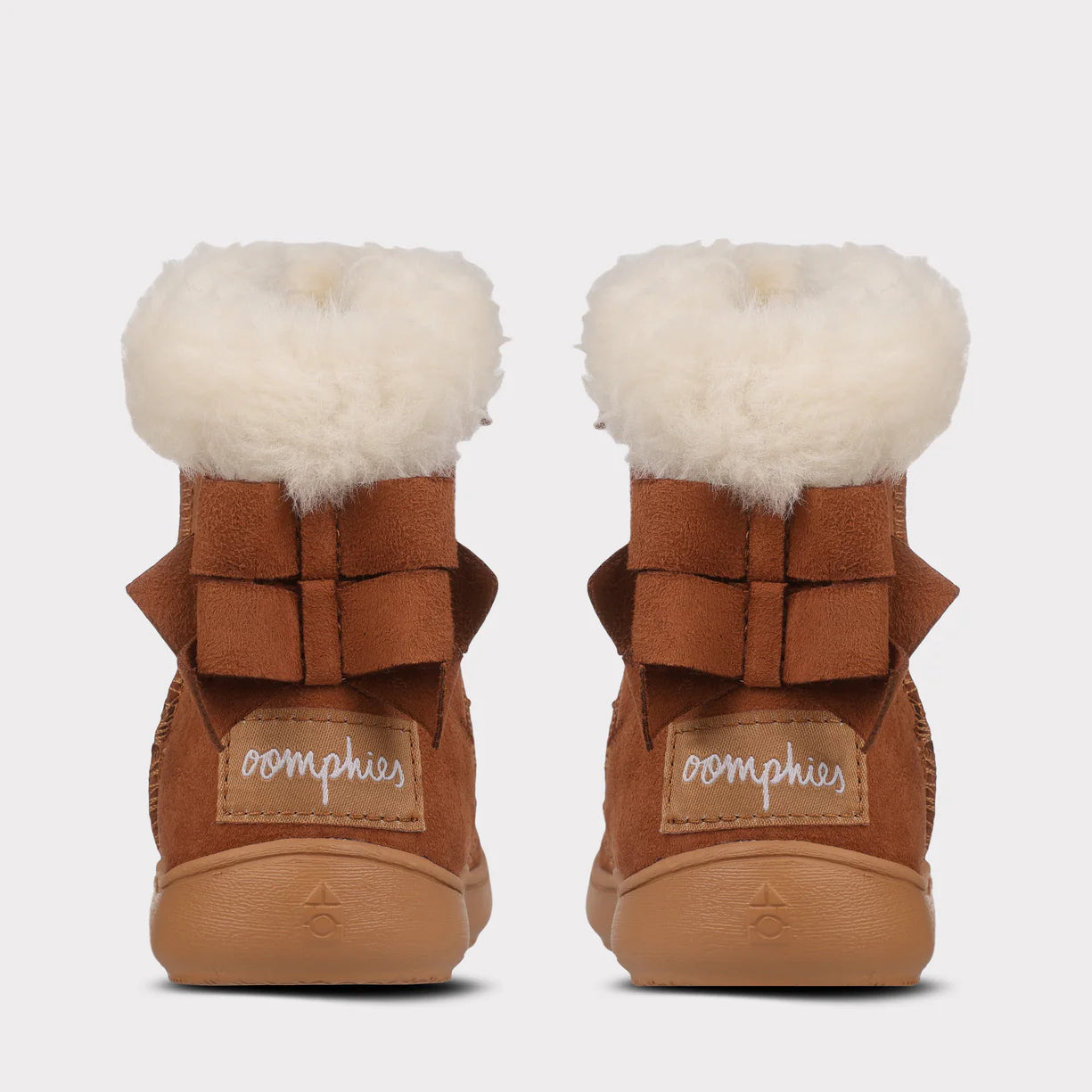 Daniela Girls Zip Up Boot in Chestnut