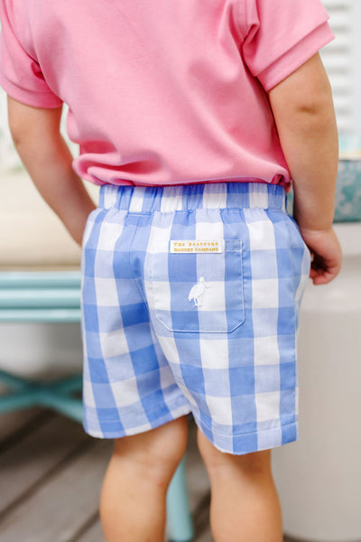 Shelton Shorts Park City Periwinkle Chattanooga Check