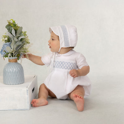 Boys Signature Smocked Romper