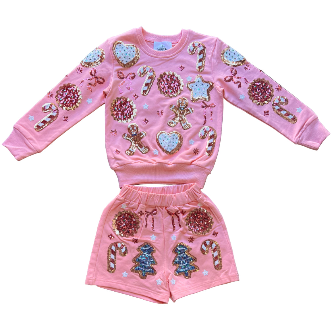 Cookies Sweatshirt & Shorts Set