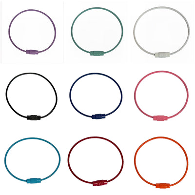 Single Chain Charm Bracelet (9 Colors)