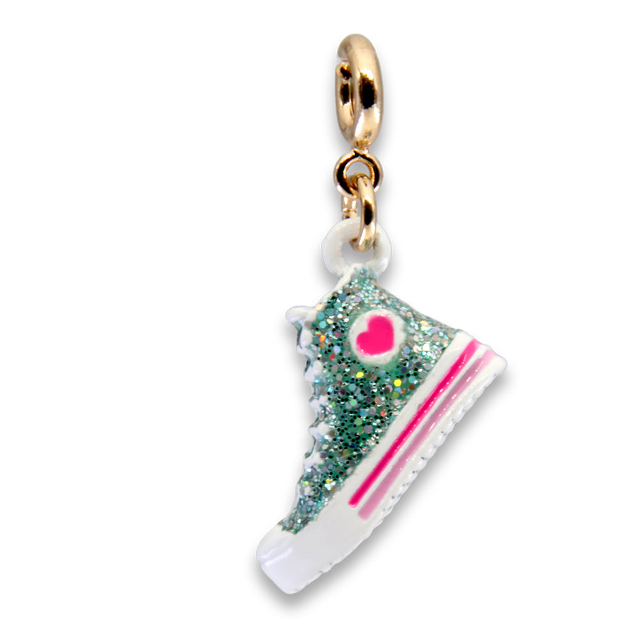 Charm It! Glitter High Top Sneaker Charm