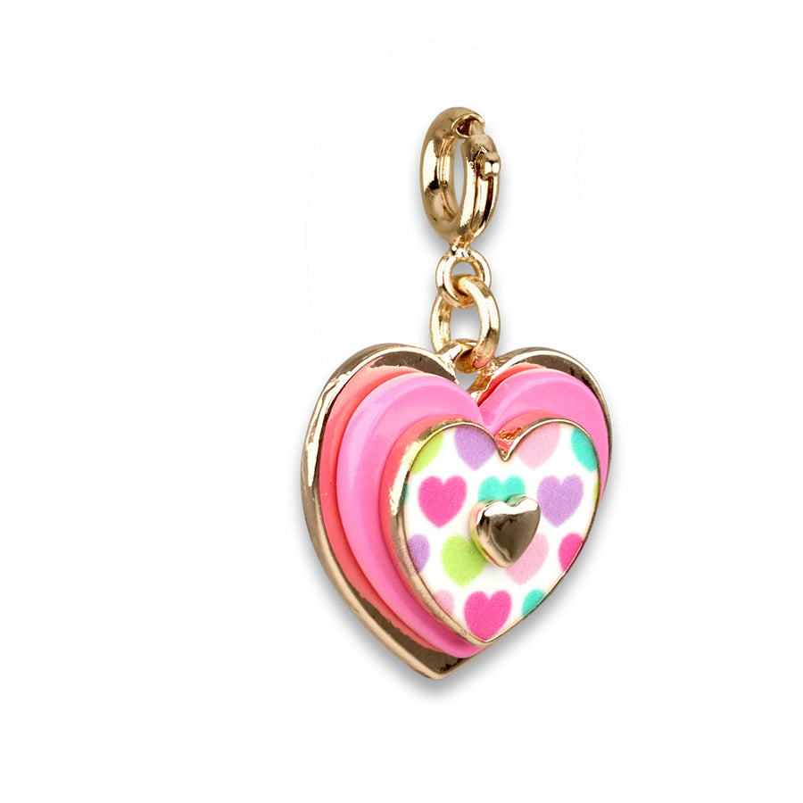 Charm It! Gold Layered Heart