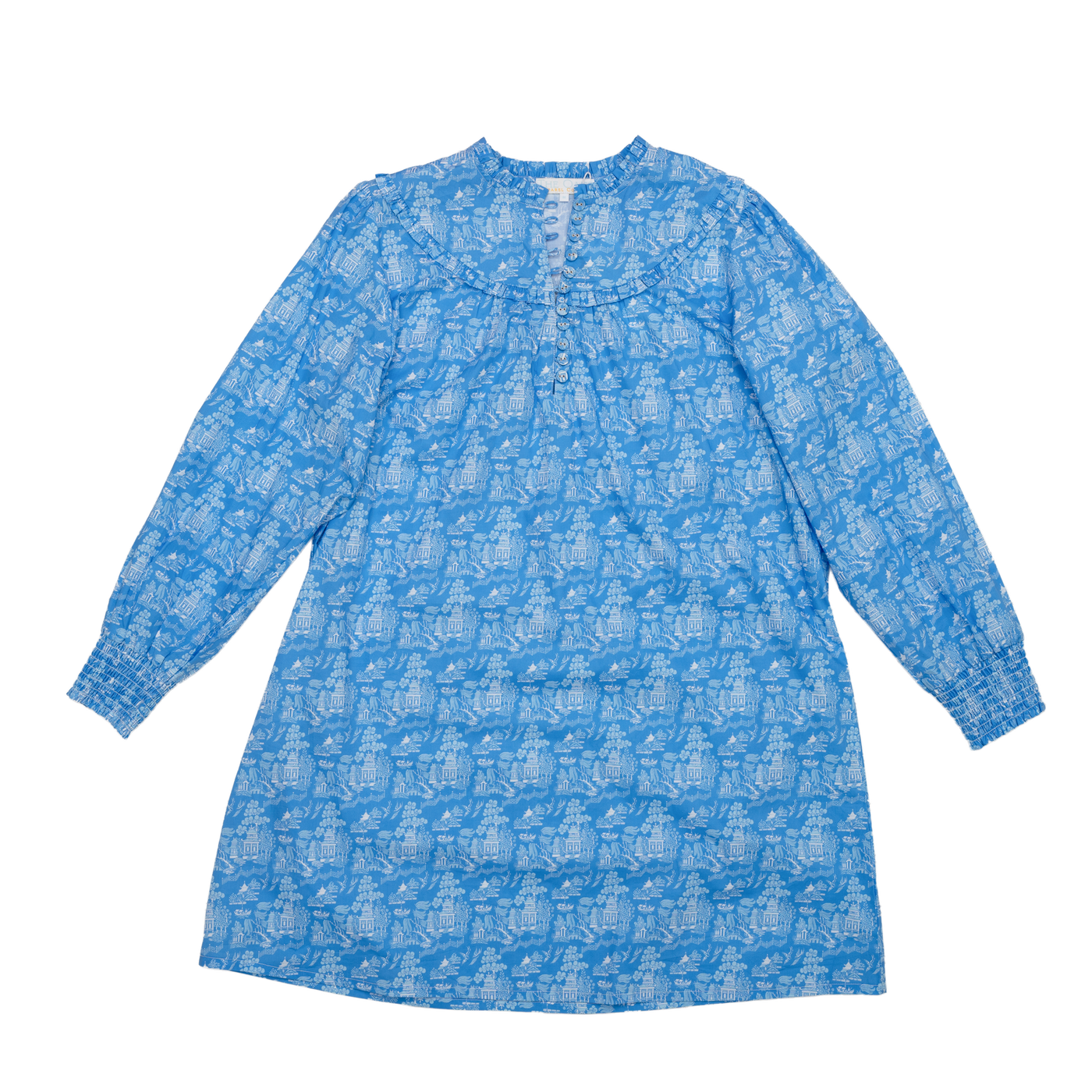 Ann Pepper Mom Dress Blue Chic