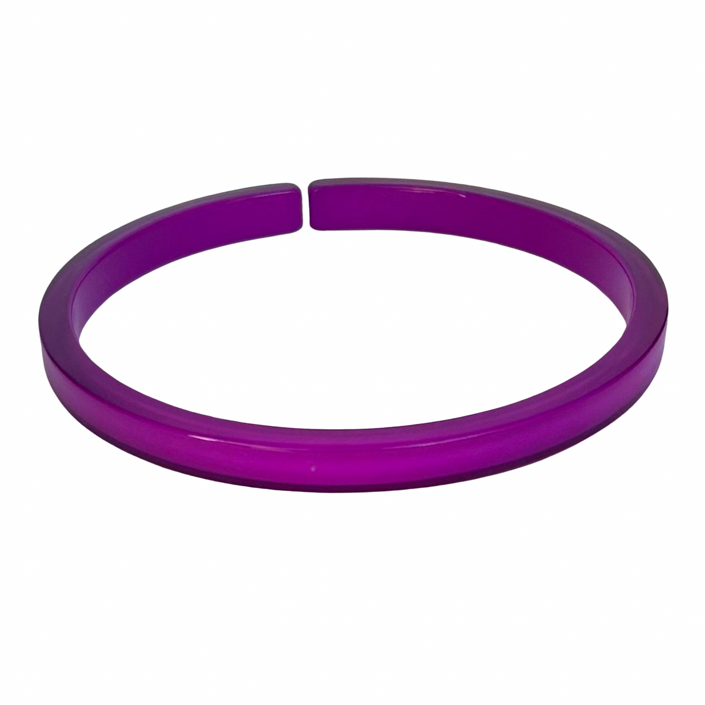 Love Stack Resin Acrylic Bracelet (Various Colors)